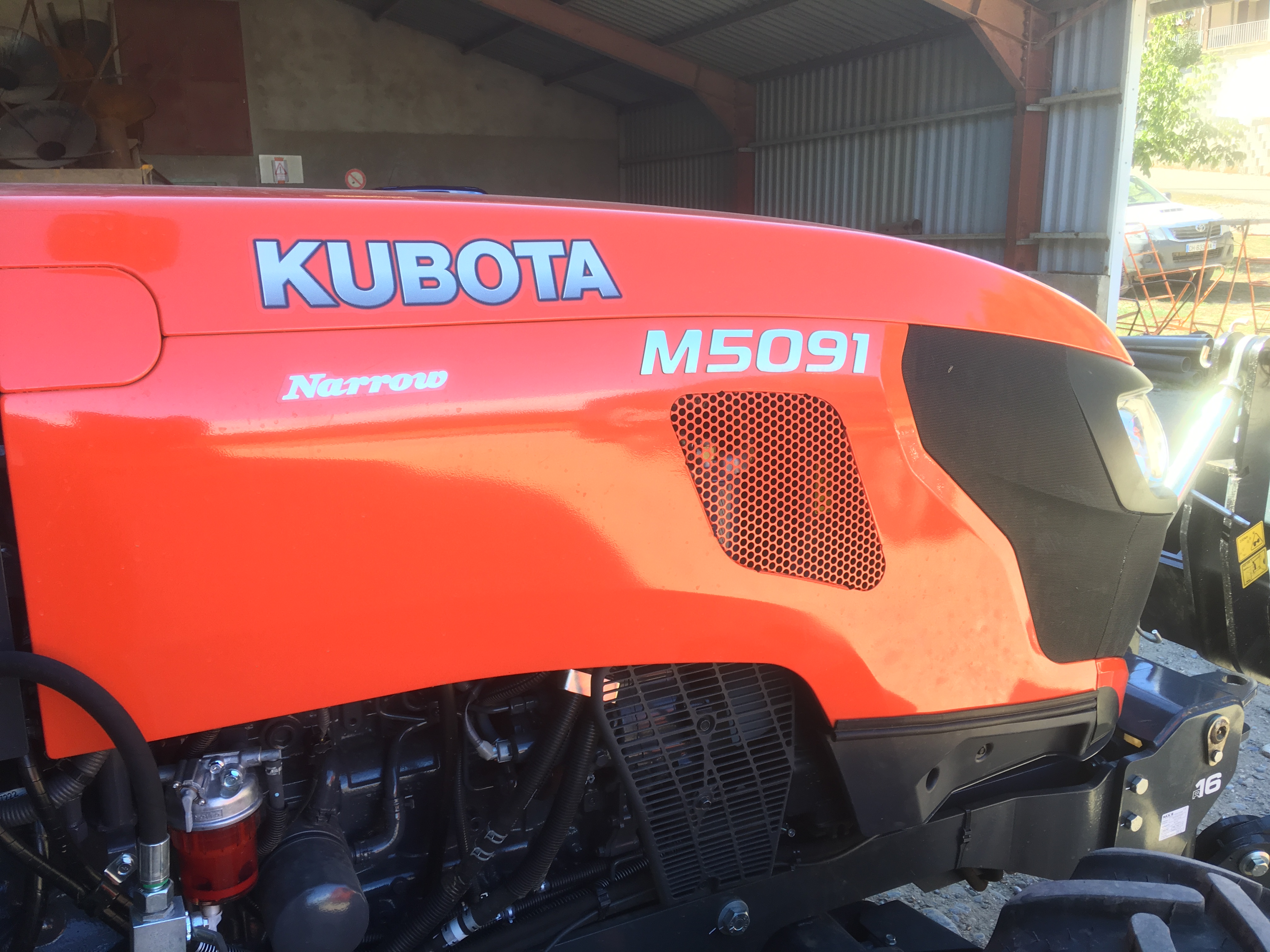 nouveau Kubota fruitier 